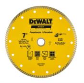Disco Diamantado Para Porcelanato Ultra Fino Turbo 7" 13116 DW57700HP 