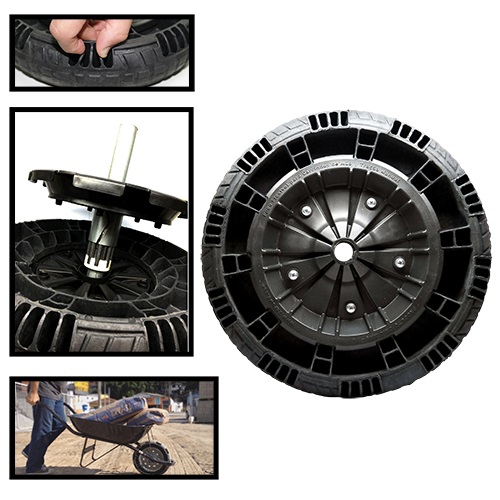 Rodado Completo Flex Border Para Carrinhos Diametro 1" Com R 13245 100758