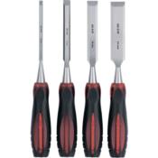 Jogo De Formão Olho De Tigre, 4 Peças 6 - 12 - 18 - 24 mm 13406 244329 