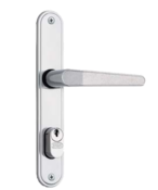 Fechadura Externa Porta Ferro Esp.inox Tubo 50mm 501-502/03 1007 35016 