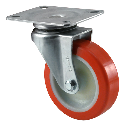 Rodízio Giratório Sem Trava Diâmetro 100mm 120 Kg Roda Cor L 13671 15151