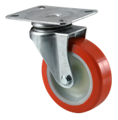 Rodízio Giratório Sem Trava Diâmetro 100mm 120 Kg Roda Cor L 13671 15151 