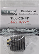 Resistência Gorducha 4t 220v 5700w Tipo Corona 13770 CG4T0257 