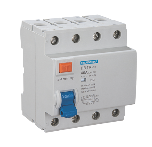 Disjuntor Interruptor DiferenciaL-Residual Dr TR-63 4p 25a 3 13758 58014/063