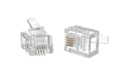 Conector Macho Cat3 Rj11 Pacote C/ 25 Peças 13869 7881197 