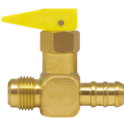 Registro Cobre De Bloqueio De Gás 3/8'' Tc [e]x 3/8'' tm 14031 2007 412 