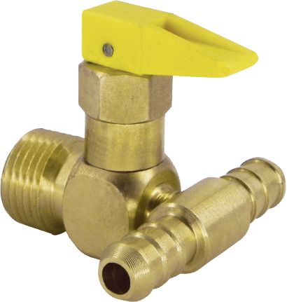 Registro Cobre De Bloqueio De Gás 1/2" Npt [e] X3/8" Tm Dupl 14032 2115 412