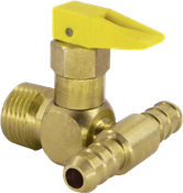 Registro Cobre De Bloqueio De Gás 1/2" Npt [e] X3/8" Tm Dupl 14032 2115 412 