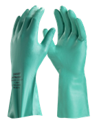 Luva Nitrílica C/ Forro Nitrasolv Tam. G C.a. 25.313 13988 DA36201  G  00 