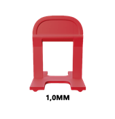 Base Niveladora Piso Top Pacote C/50pçs 1,0mm 14085 201.10.0050.01