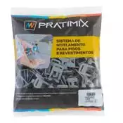 Base Niveladora De Piso Standart Pacote C/100pçs 1,5mm 14091 NIV15MM