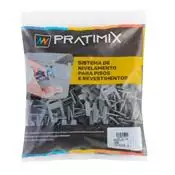 Base Niveladora De Piso Standart Pacote C/100pçs 2,0mm 14092 NIV20MM