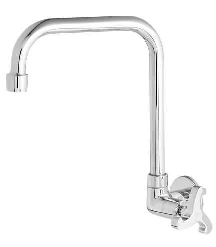 Torneira Cozinha Parede 1/4 Volta C/ Arejador Fixo 1/2" Ou 3 14107 9934846