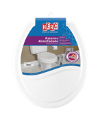 Assento Sanitário Almofadado Branco 14144 2385