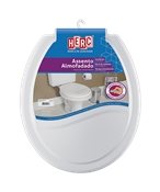 Assento Sanitário Almofadado Cinza cl 14145 2386