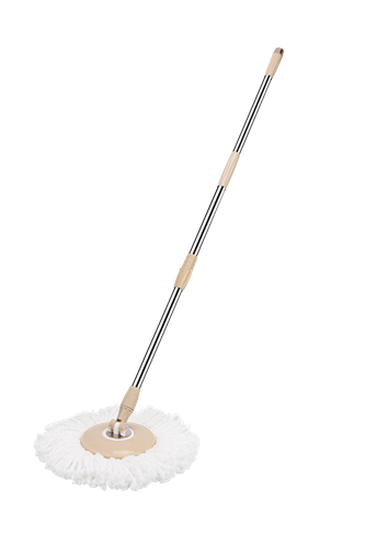 Cabo Aço Inox Bege Mop Rotativo Profissional Sem Refil 14137 XH-046 K29