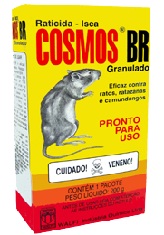 Raticida Cosmos Br 50x200 Gramas 14221 1A