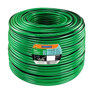 Mangueira Flex Para Jardim Verde 3 Camadas 1/2"x2,2mm Rolos 14303 79165520