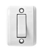 Interruptor Sobrepor Retangular Tecla Simples 10a 250v 14351 201i-1 