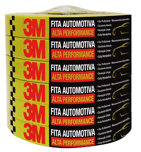 Fita Automotiva Alta Performance Amarela 3m 24mmx40m 14390 HC000660502