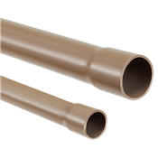 Tubo Pvc Marrom Soldável - 3m - 60mm 14418 37 