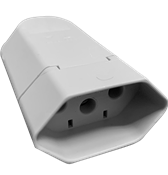 Plugue Fêmea Cinza C/proteção 2p+t 20a Modelo Linha Externa 14554 1087-3 