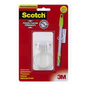 Gancho Suporte Para Vassoura Com Adesivo 1 Peça 3,5kg 14613 HB004270425 