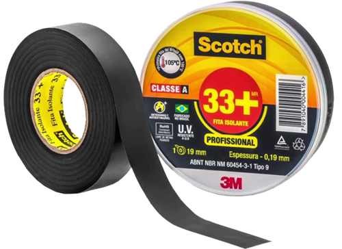 Fita Isolante Scotch 33 + 19mmx20m 14614 HB004482483 