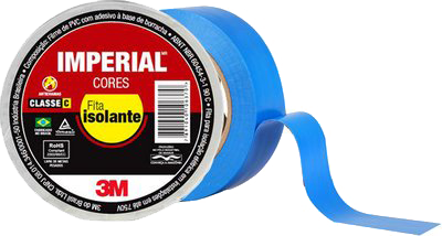 Fita Isolante Imperial Azul 18mmx10m 14617 HB004297980 