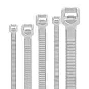 Cintas Nylon Reguláveis Branca 3,5x150mm Pt/100un 14670 A11005 