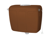 Caixa Descarga Externa C-4/2 Caramelo 9 Litros 14689 607