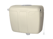 Caixa Descarga Externa Alta Modelo C-4 Bege Duna 9 Litros 14691 605 