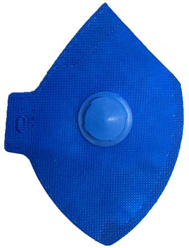 Máscara Descartável N95 CA-44595 C/ Válvula 14695 PFF2-AZ-V-NUCA