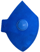 Máscara Descartável N95 CA-44595 C/ Válvula 14695 PFF2-AZ-V-NUCA 