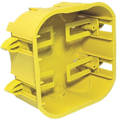 Caixa Drywall Amarela 4x4 14784 DW44103