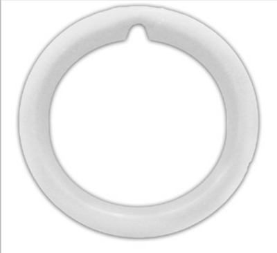 Argola Cortina Plástica Branco 30mm 14793 15PP-010