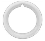 Argola Cortina Plástica Branco 30mm 14793 15PP-010