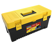 Caixa De Ferramenta Plastica  Travas Plasticas Com Bandeija 14730 43804020 