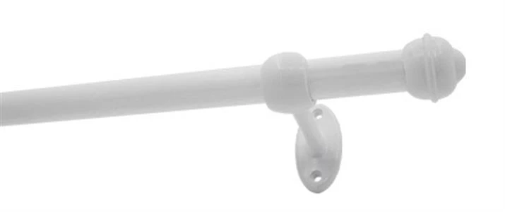 Kit Cortina Metal/pvc Branco 2,50m 14776 PRO3PK25E3-010 