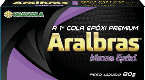 Aralbras Massa Epoxi 24x80g 14868 3010055