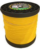Linha Nylon Redonda +/- 860m Amarela 1,6mm/2kg 14934 MUD160A1A34 