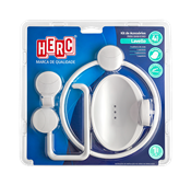 Kit Banheiro 04 Peças Branco Lavello 14947 1000000081 