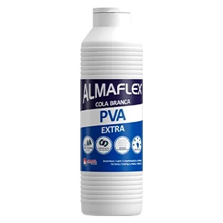Cola Branca Pva Para Madeira Almaflex Extra Prof 813 0,5kg, 15003 1543 