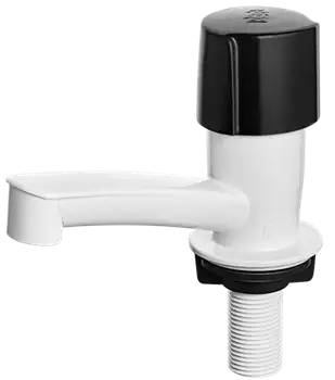 Torneira Lavatório Plástica Facilita Br C/ Vol pt 15127 1000000084 