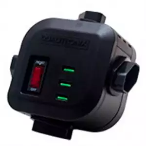 Filtro Torre 4 Tomadas - Cabo Eletrico - Preto - Com Usb 15239 QCFL4-CPUSB 