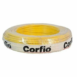Fio Flexível 750v Amarelo 2,5mm Rolo 100m** 15427 W0107-AM
