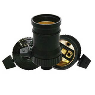 Soquete Pendente Preto C/ Chave Base E27 15447 MT2285