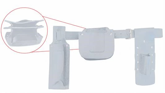 Cinto Carpinteiro Bocal Duplo Lztools 15488 11111 