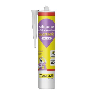 Silicone Acético Incolor Multiuso Cartucho 250g 15581 529.00077.0001PC