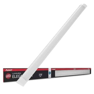 Luminária Led Elegance Fit Branca 6500k 2160 Lumes 36w Bivol 15639 946161371